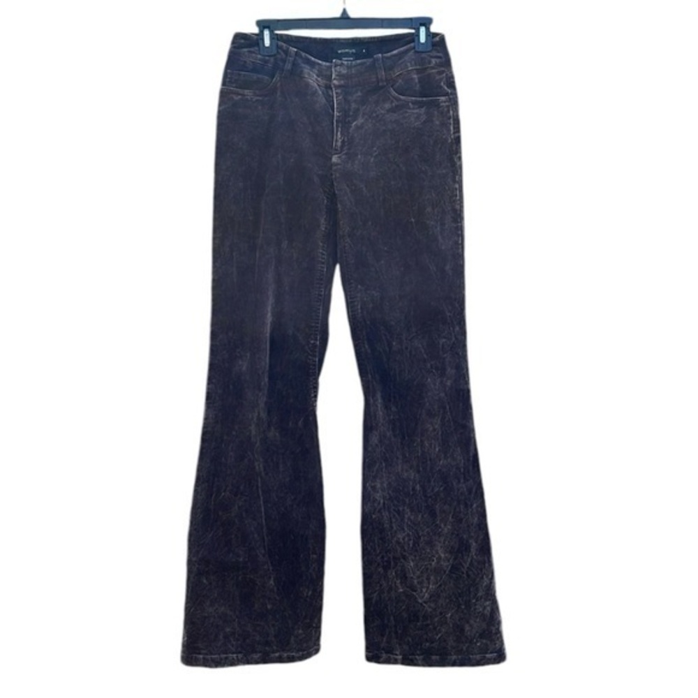 Womyn corduroy jeans twisted sister washed-brown, women’s size 4